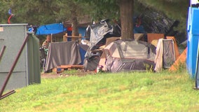 City of Maplewood clears out homeless encampment near library, helps remaining residents find housing