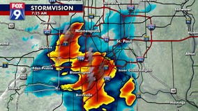 Two rounds of storms expected Monday, second round could be severe