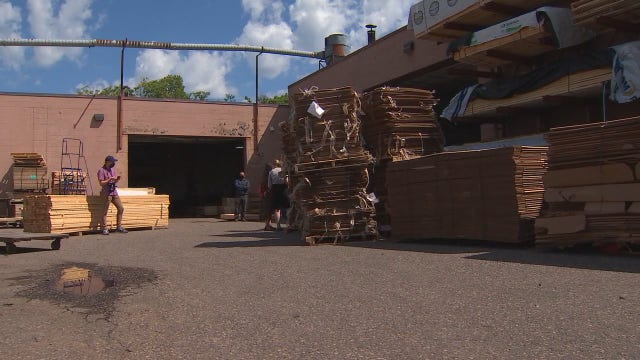 Lt. Governor, Minneapolis Mayor tour future site of Native-only homeless shelter