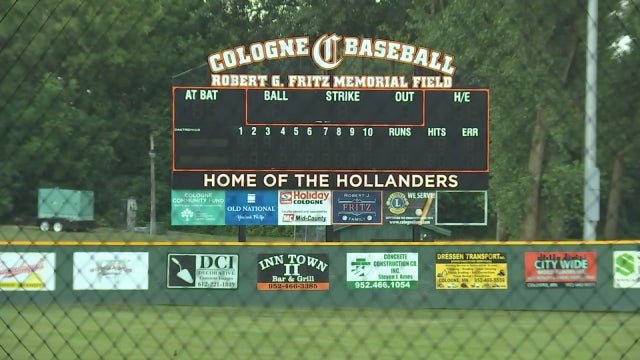 FOX 9 Town Ball Tour heads to Cologne, Minnesota for Hollanders vs. St. Boni Saints