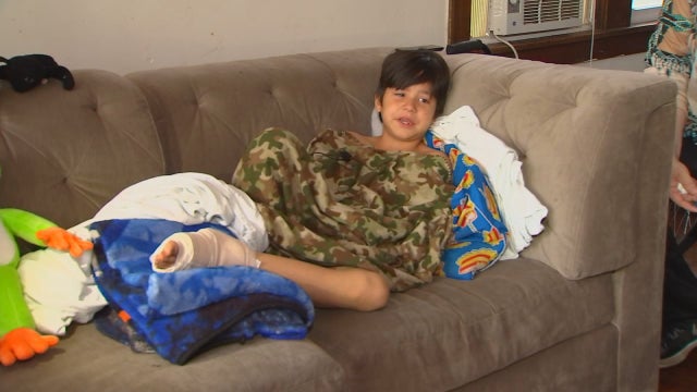 7-year-old boy recalls being shot in foot while exiting Minneapolis convenience store with his dad