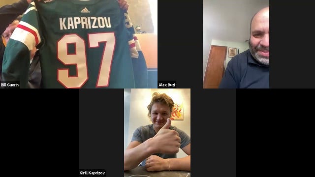 Sources: Minnesota Wild forward Kirill Kaprizov back in U.S.