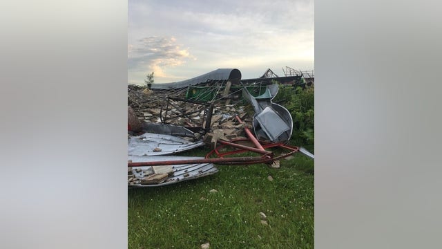 National Weather Service: Tornado touched down in Chisago County