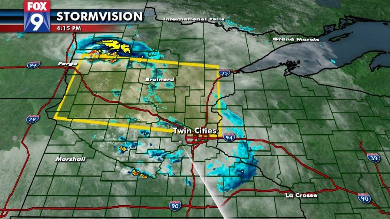 Severe thunderstorm watch in effect for central Minnesota ...