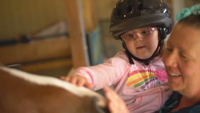 Minnesota horse therapy center helping children with special needs looks to add year-round services