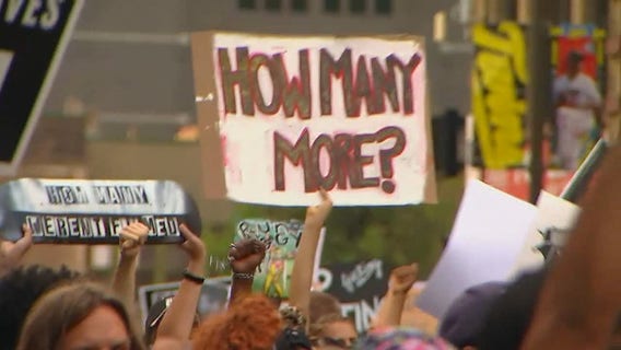 Minnesotans march in solidarity, demand justice for Jacob Blake at rally Monday evening