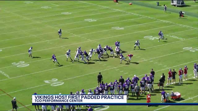 Minnesota Vikings hold first padded practice of 2020 Training Camp