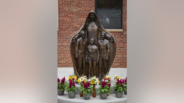 DeLaSalle High School aims to inspire hope with new Virgin Mary statue modeled after diverse students
