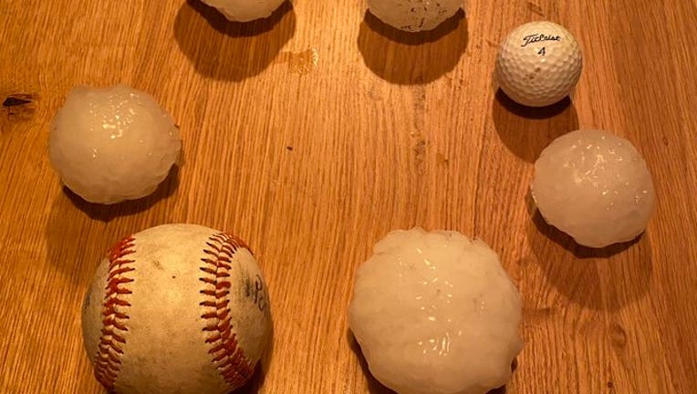 Baseball-sized Hail, Trees Down As Severe Storms Move Through Twin ...