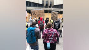 Security tight in downtown Minneapolis for hearing in George Floyd case, protests outside