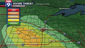 Strong storms roll through southern Minnesota overnight