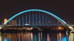 Minnesota landmarks go teal to mark Ovarian Cancer Awareness Month