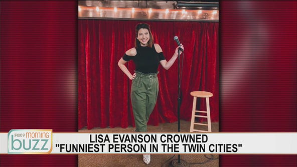 Comedian Lisa Evanson chats with the Buzz after being named "Funniest Person in the Twin Cities"