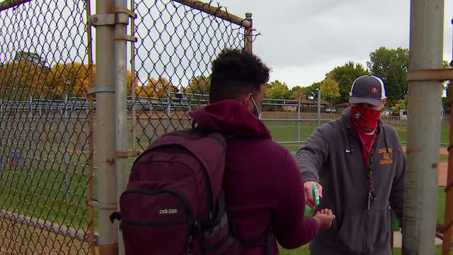 Carefully, Minnesota high school athletes return to the field