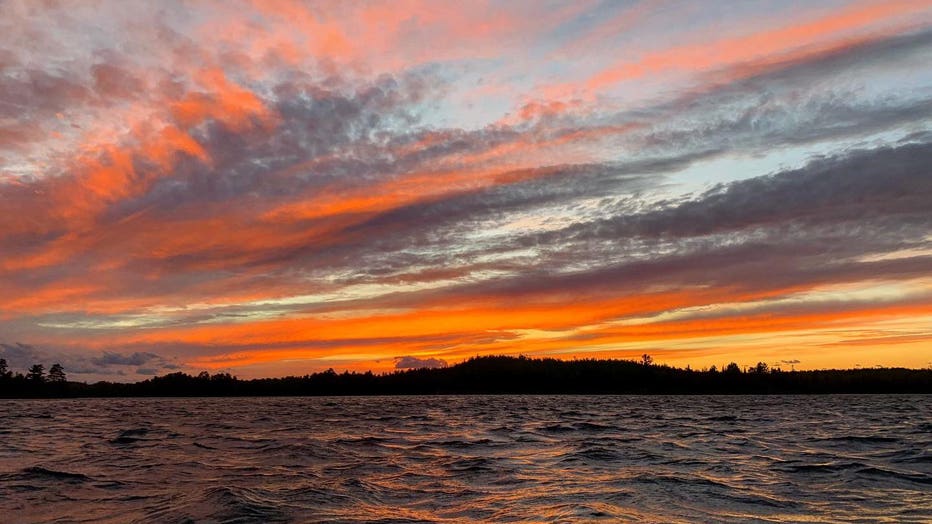 Boundary Waters Canoe Area sunset