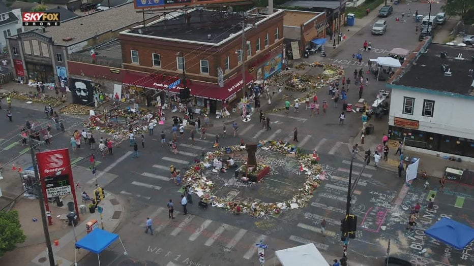 George Floyd memorial