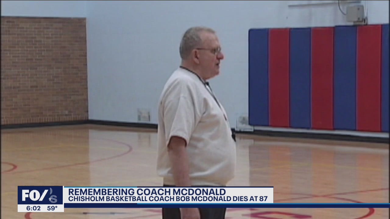 Longtime Chisholm basketball coach Bob McDonald dies at 87
