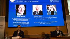 Nobel physics prize awarded to 3 scientists for cosmology finds