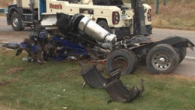 2 drivers dead after semi, car crash on Hwy. 19 near Northfield