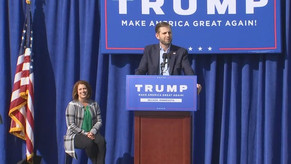 Eric Trump promises President Trump will win Minnesota in November