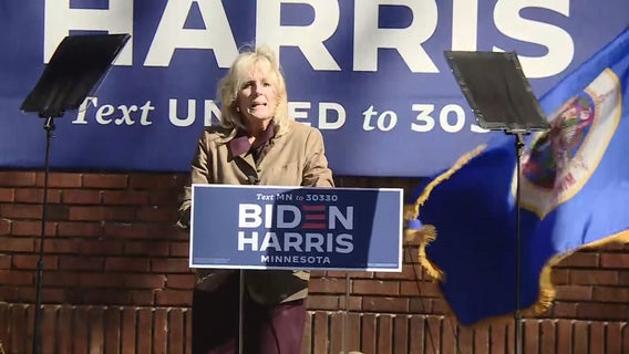 Jill Biden makes campaign stops in Minnesota