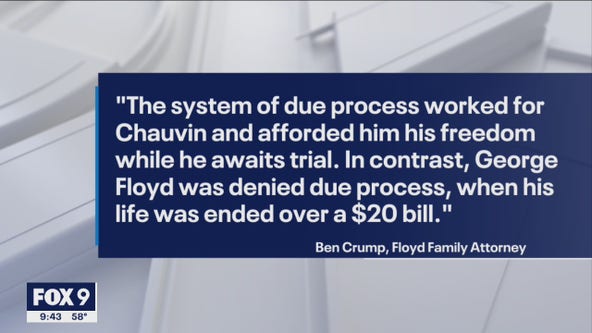 Family of George Floyd reacts to news former officer Chauvin released on bond