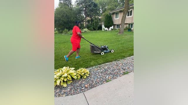 Brooklyn Center boy who mowed 50 lawns for veterans gifted new equipment