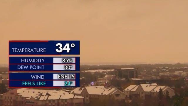 Noticed a strange tint to the sky today? Here's why