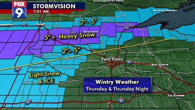 Wild weather day ahead for Twin Cities