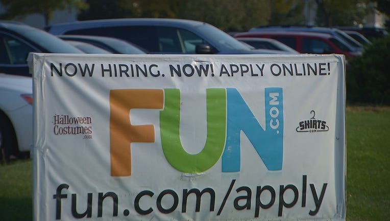 Fun.com hiring sign