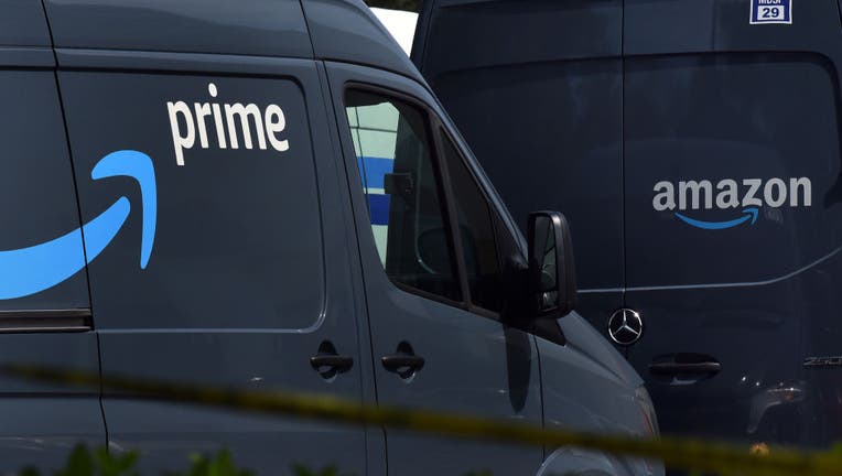 Amazon Prime delivery van