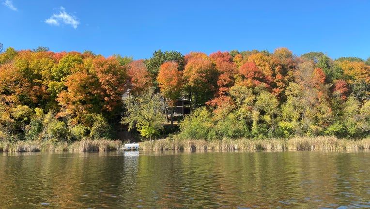 Fall colors in Shorewood