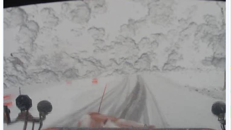 Snow plow camera US 10 Perham Wadena