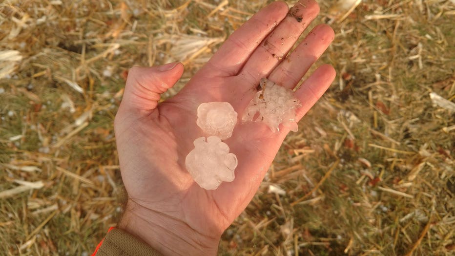 Ortonville hail October 11