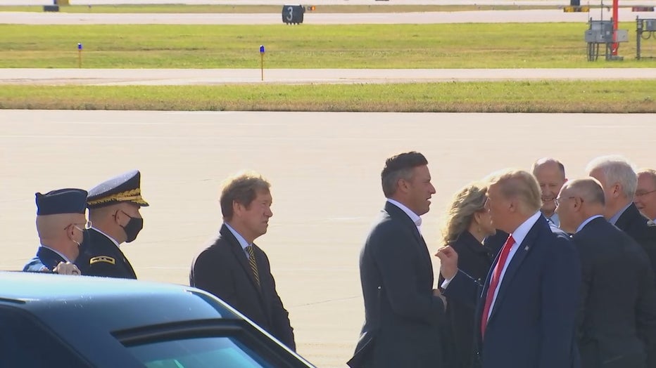 Trump greets Minnesota GOP members