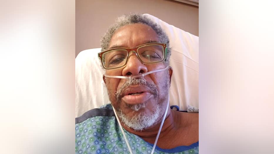 VJ Smith in hospital