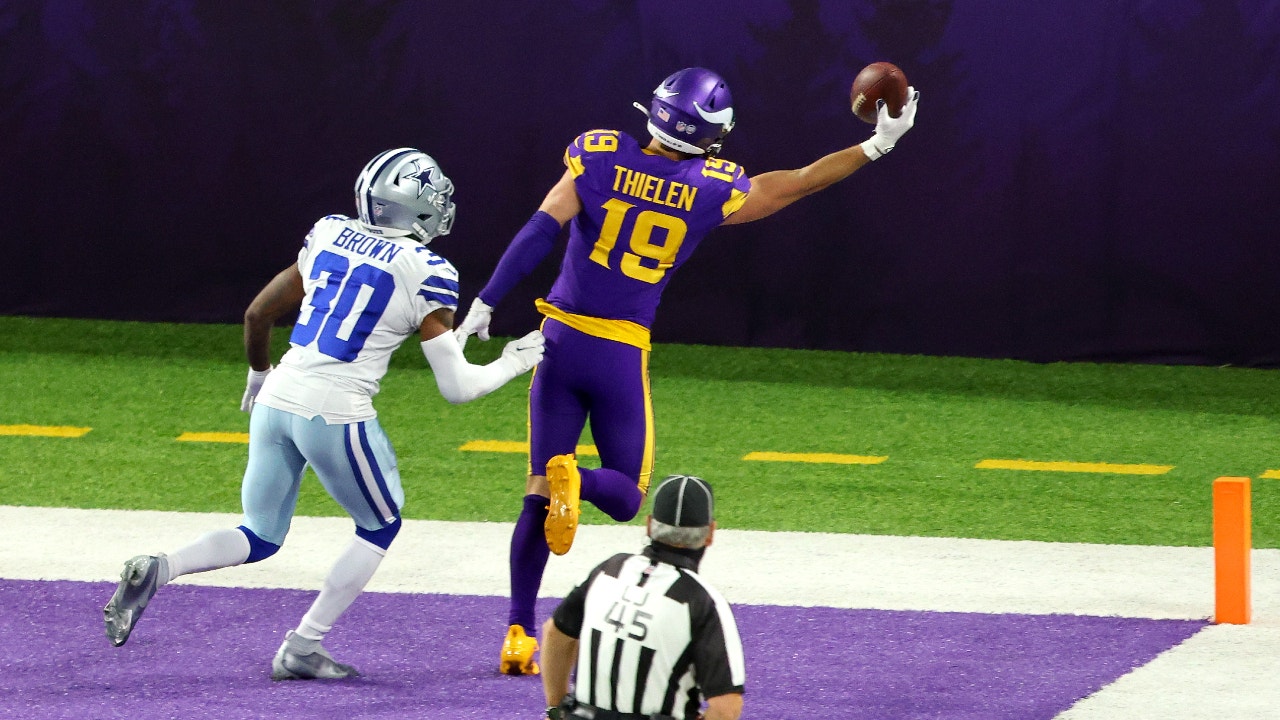 The NFL's leader in touchdown catches? Vikings' Adam Thielen