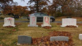 Michigan cemetery vandalized with pro-Trump messages ahead of rally