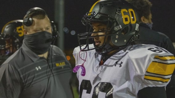 Burnsville football player reflects on her trailblazing journey to varsity