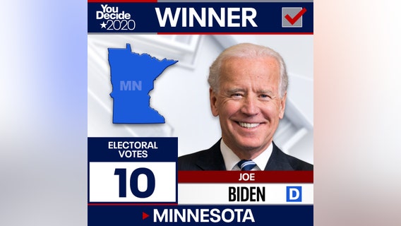 Joe Biden projected to win Minnesota