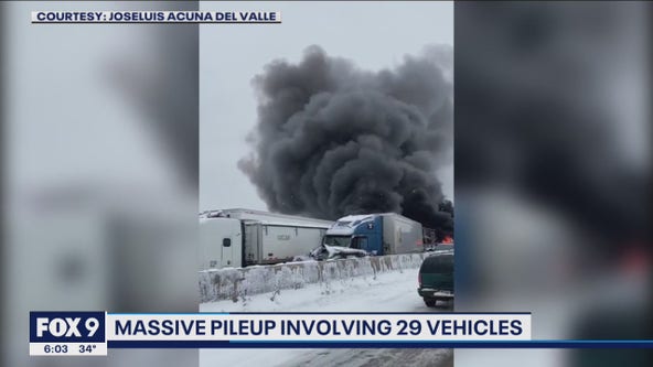 Towing company owner describes cleanup of 'unbelievable' 29-vehicle pileup
