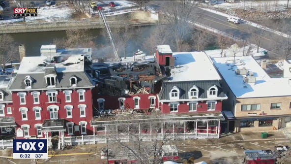 Historic Archer House in Northfield damaged by fire