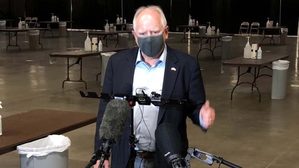 Walz: COVID-19 on a 'frightening trajectory' in Minnesota