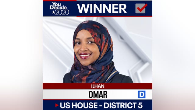 Rep. Ilhan Omar wins reelection in Minnesota CD-5