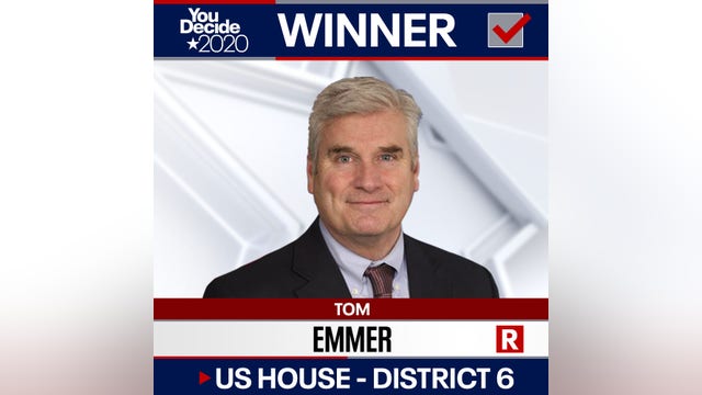 Rep. Tom Emmer wins re-election in Minnesota CD-6