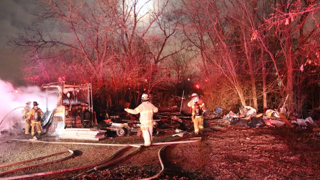 Early morning RV fire in St. Paul leaves 1 hospitalized