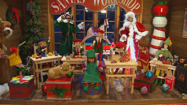 Man restores figurines from former Dayton's Christmas display