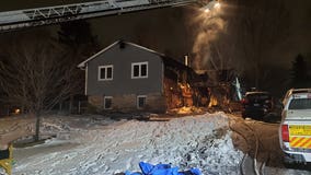 Christmas Day fire leaves Maple Grove family without home
