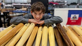 Iowa boy selling baseball bats from fallen trees to help storm victims