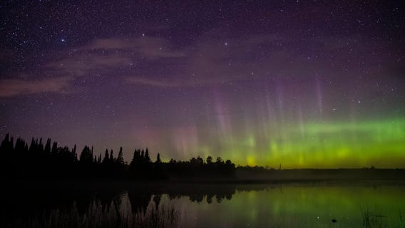 Northern lights could be visible across all of Minnesota Thursday